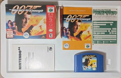007: The World Is Not Enough, Complete in Box (CIB), Tested and Works (N64)