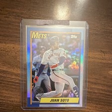 Topps 1990 Topps Baseball 2025 Update Series Juan Soto Mets #U90-26 Card