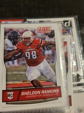  Rookie Football Card Lot - Rankins, Stanley, Decker, Elliot, brissett - 9 Cards