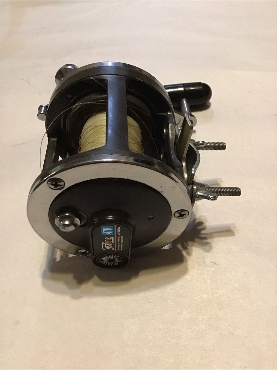 Daiwa Sealine 47H Fishing Reel W/Rod Clamp Lot D1 | eBay