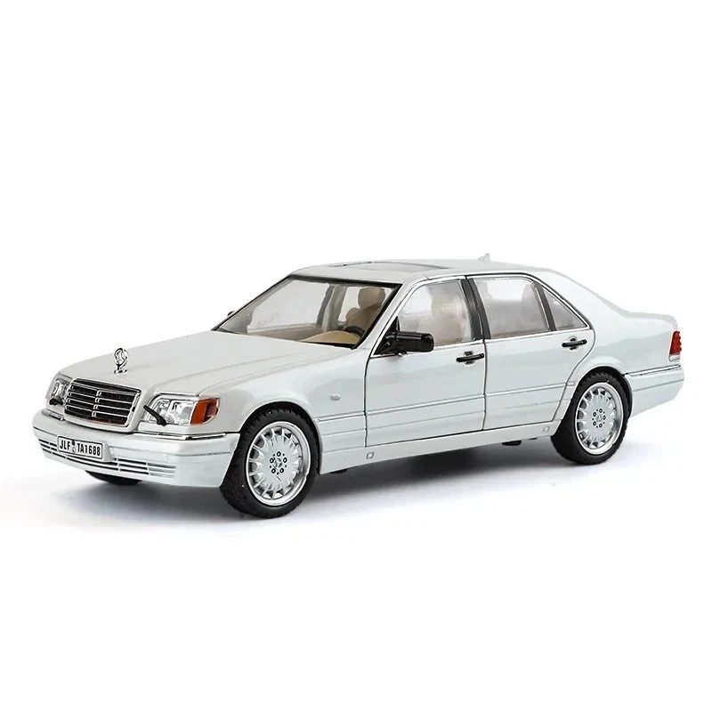 1:24 梅赛德斯奔驰 W140 320SEL 高模拟压铸汽车模型收藏品玩具 — 第 3/4 张图片