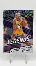 2024-25 Panini Revolution - Legends Kareem Abdul-Jabbar #151 Blue Storm