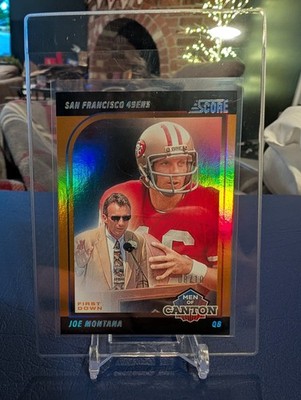 2024 Score Men of Canton Joe Montana #8 First Down /10