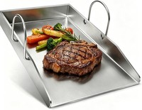Edelstahl Grillplatte 40X30Cm FüR Weber, Enders, Landmann, RöSle