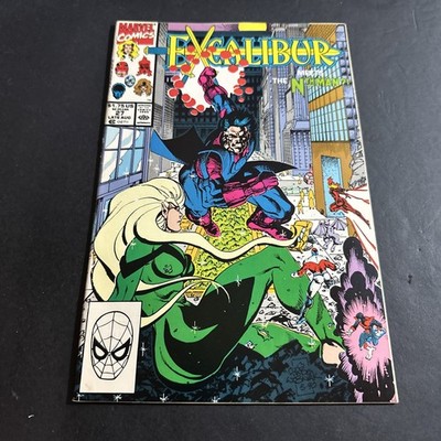 Marvel Comics Excalibur #27 1990  Claremont Alan Davis7.0  Aa4