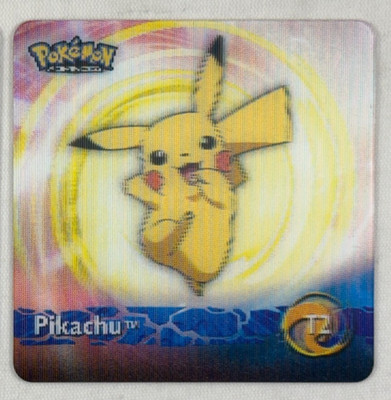 CHEAP PROMO CARD: POKEMON ADVANCED 3D Artbox 2003 ACTION FLIPZ #T2 Pikachu