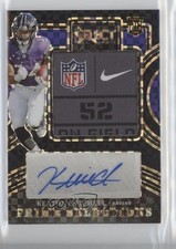 2023 Panini Select Black Prizm Laundry Nike Logo 1/1 Keaton Mitchell Auto 1b7p