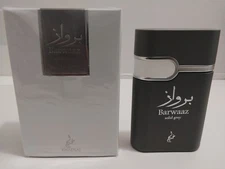 Barwaaz Solid Grey by Khadlaj Eau De Parfum Spray For Men 3.4 fl.oz 100ml 