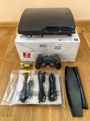 Sony PlayStation 3 Slim CECH-2504A 160GB mit CFW Evilnat 4.93 + Controller + OVP