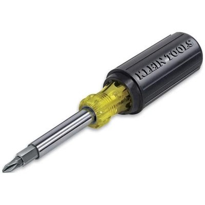 1PC Klein Tools 32500 Multi-Bit Screwdriver / Nut Driver, 11-in-1, Ph, Sl,