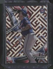 2016 Topps High Tek #HT-BHP Byung-Ho Park Orange Magma Diffractor RC #/25 RARE
