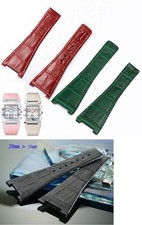 Cinturino in vera pelle braccialetto (adatto) Omega costellazione Quadra 28mm