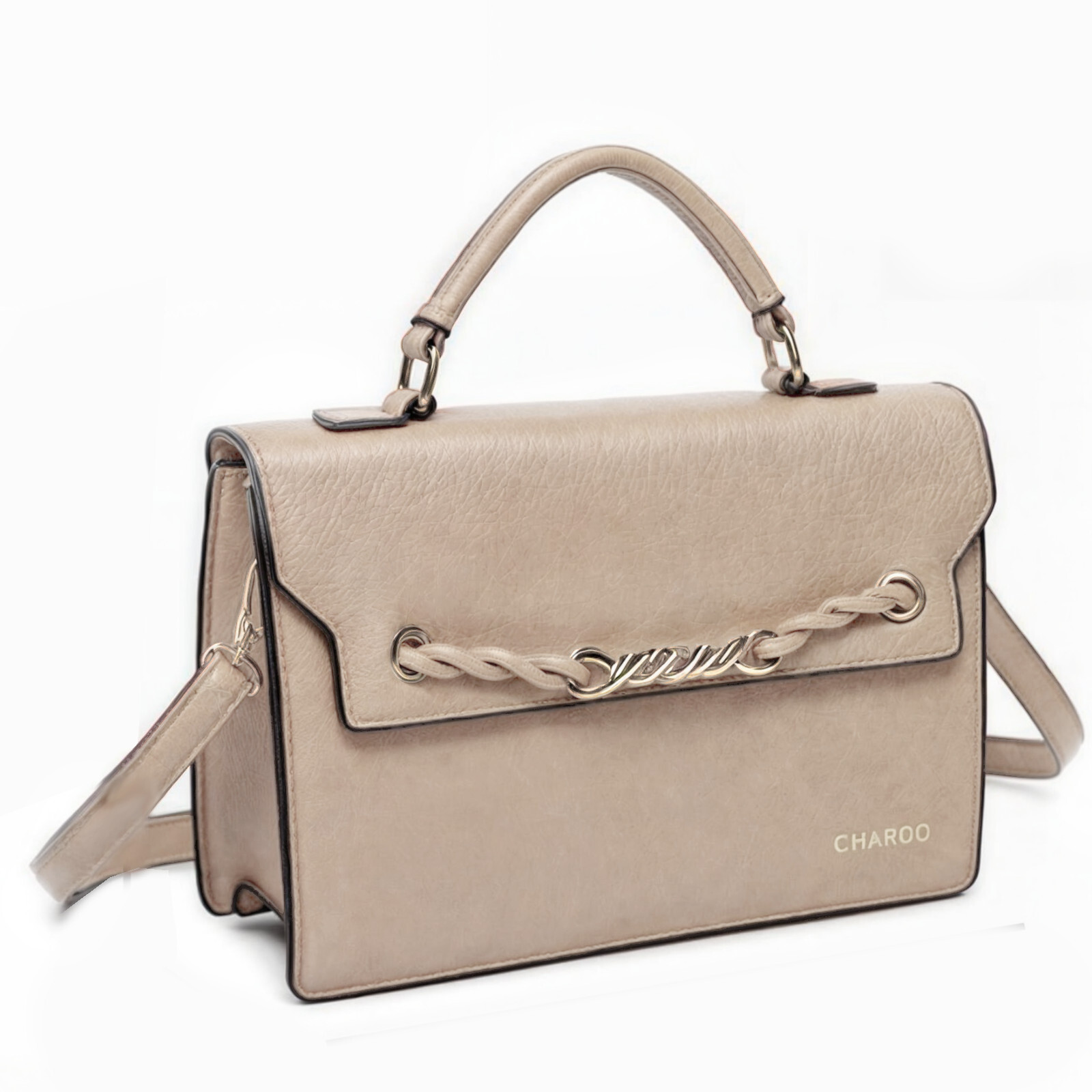 Bolsa Firmada charro Bolso Pequeña Dura Elegante Nueva Bandolera Evento Negro