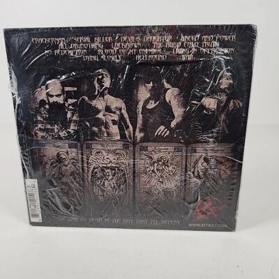 Attika 7 - Blood of My Enemies. 2012. New sealed heavy metal