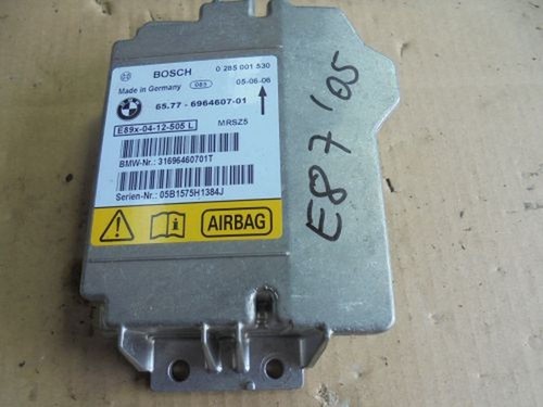 Steuergerät Airbag 6964607 02850001530 BMW 1 (E87) 118I