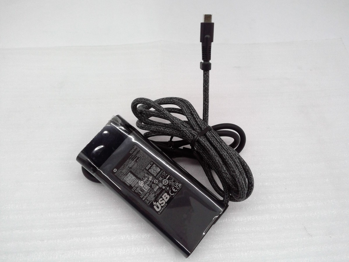 Geniune 100W USB-C AC Charger For HP N56858-011 N57045-001 TPN