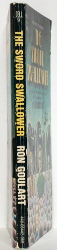RON GOULART — THE SWORD SWALLOWER— an SF novel— DELL paperback book #8442 (1970) - Picture 3 of 4