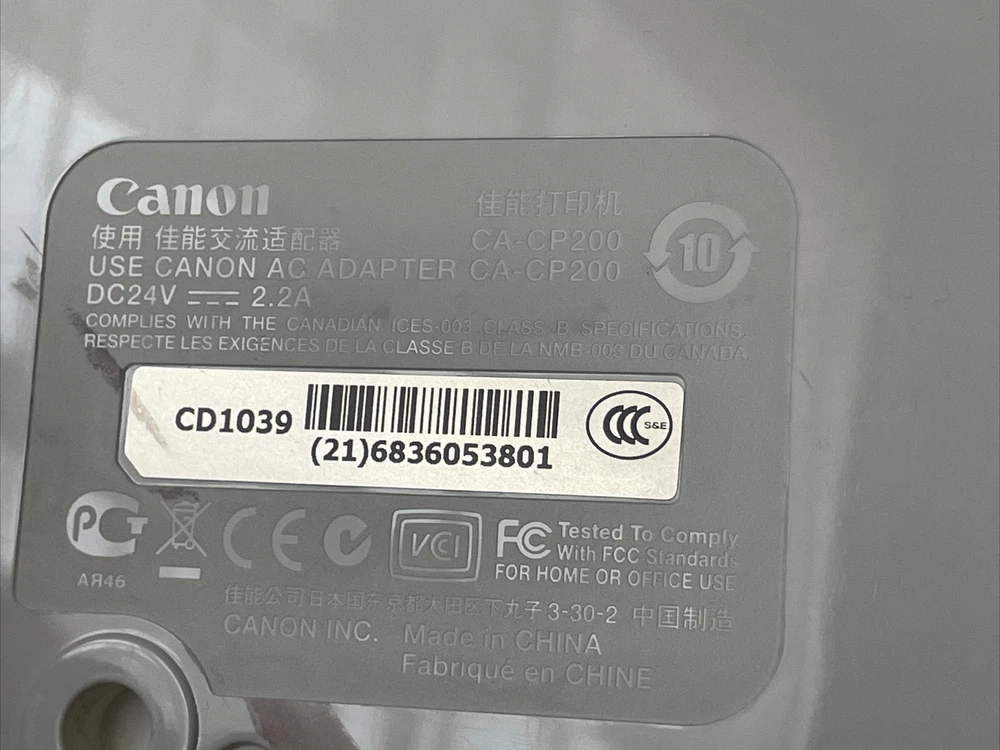 Canon Selphy CP760 Compact Photo Printer Tested with Paper No Tray