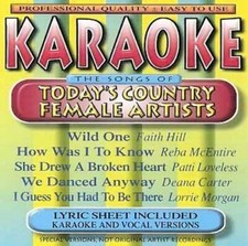 Karaoke: Country Female Artists 1 CD 