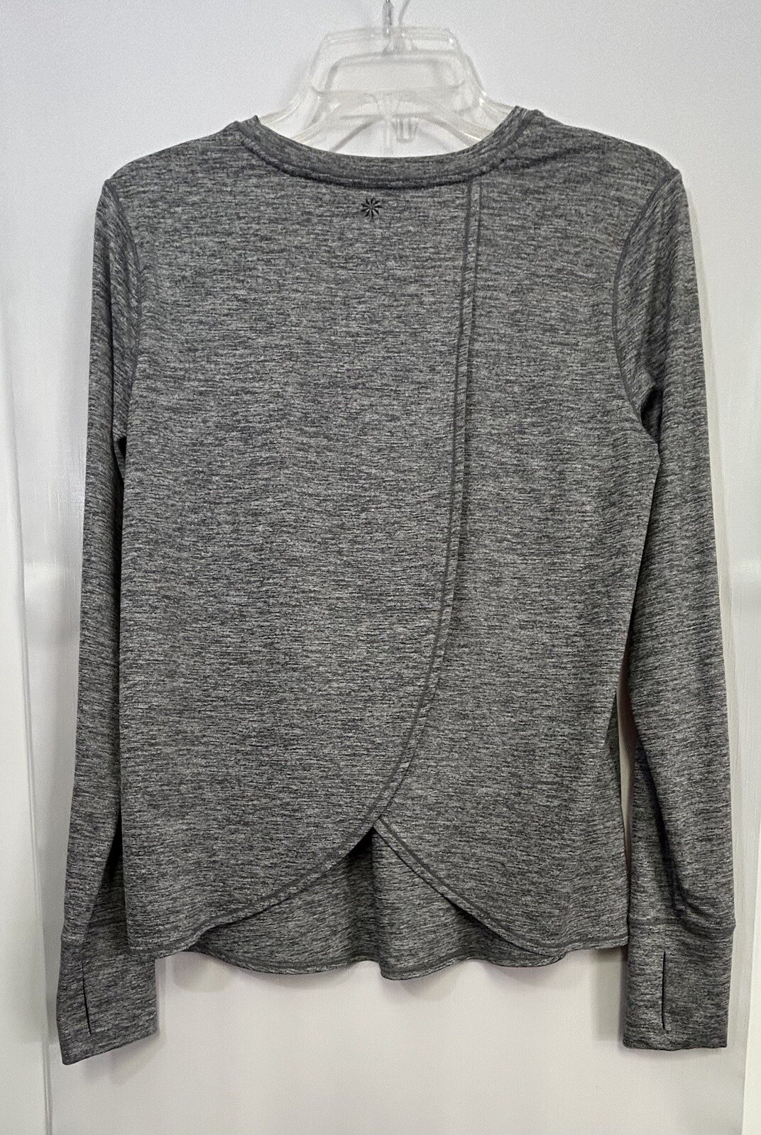 ATHLETA UPF Tulip Back Heathered Gray Split Back … - image 7