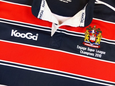 Maillot De Match Officiel Vintage KOOGA - Wigan Rugby League - Taille XXL - Occasion
