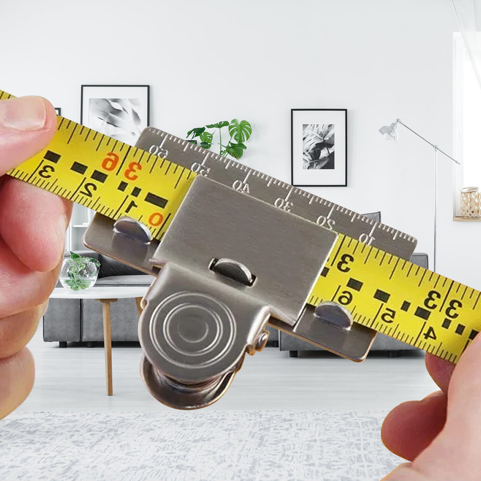 Measuring Tape Clip Tool Matey Measure Clip Corners Clamp Holder Fixed