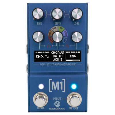 Walrus Audio Mako Series MKII M1 High-Fidelity Modulation Machine Guitar Pedal