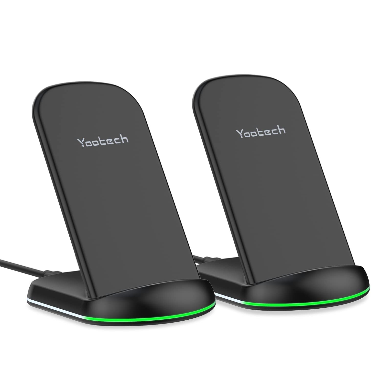 [2 Pack] Wireless Charger,10W Max Wireless Charging Stand,Compatible with iPh...