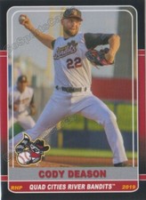 2019 Quad Cities River Bandits Cody Deason RC Rookie Astros