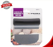 Stainless Steel Cake Scraper & Pastry Cutter - Smoother Lifter Decorating Tool..