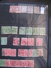 AUSTRALIA COLLECTION 1913-65 ON 9 PAGES, Duplication and mainly used