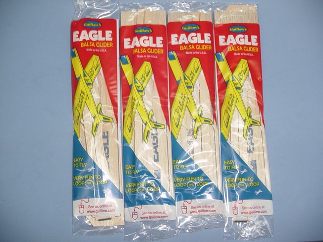 eagle balsa glider
