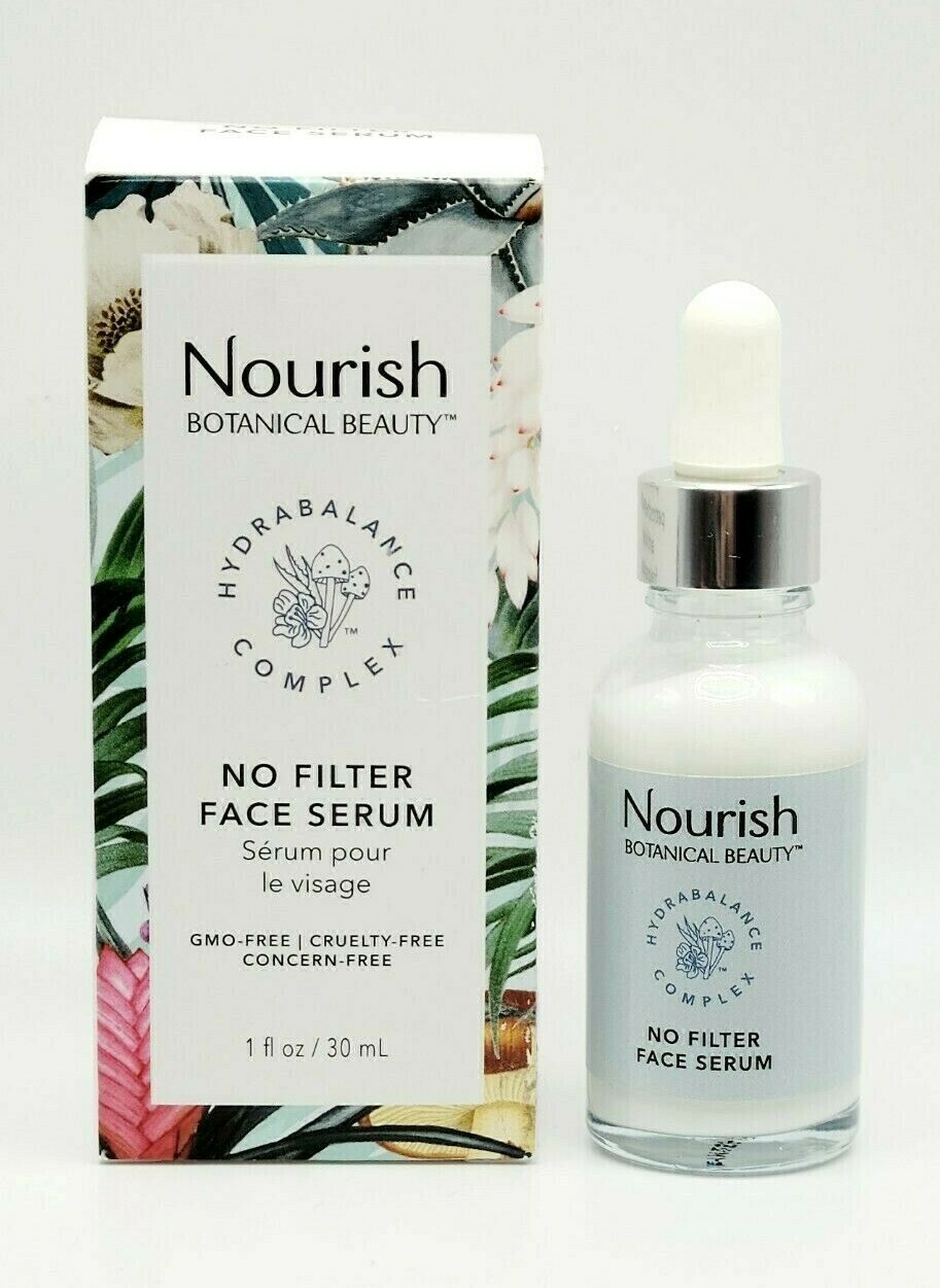 Nourish Botanical Beauty Hydra Balance Complex No Filter Face Serum 