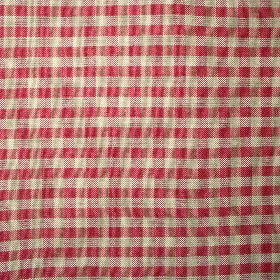 Cortinas rurais primitivas para casa de fazenda xadrez vermelho baga - Imagem 3 de 3