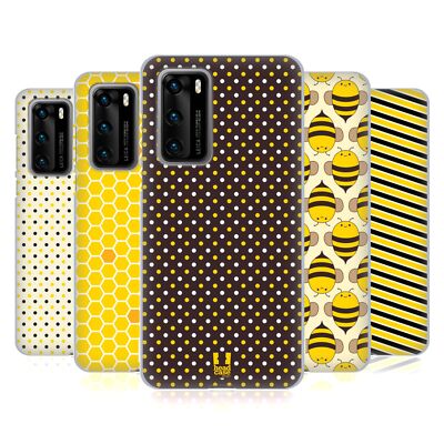 HEAD CASE DESIGNS BUSY BEE PATTERNS SOFT GEL CASE FOR HUAWEI PHONES 4