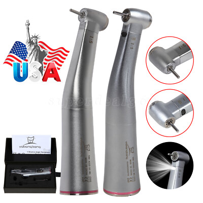 Dental 1:5 Increasing Contra Angle Fiber Optic Handpiece Fit NSK Electric Motor