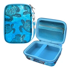 Carrying Protective Compact Hard Shell Digital Camera Case - Ocean Sea Turtles