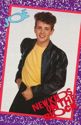 New Kids on the Block # 17 - 8 x 10 Tee Shirt Iron On Transfer Joe McIntyre