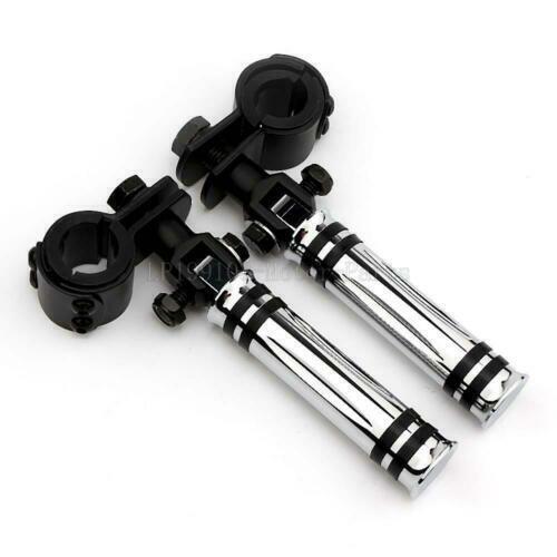 2x Highway Foot Pegs Mount Clamp For Honda Shadow VT 600 700 750 1100