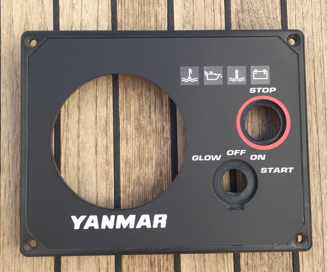 YANMAR INSTRUMENT PANEL TYPE B 3YM30 3YM20 2YM15 FACEPLATE ! eBay