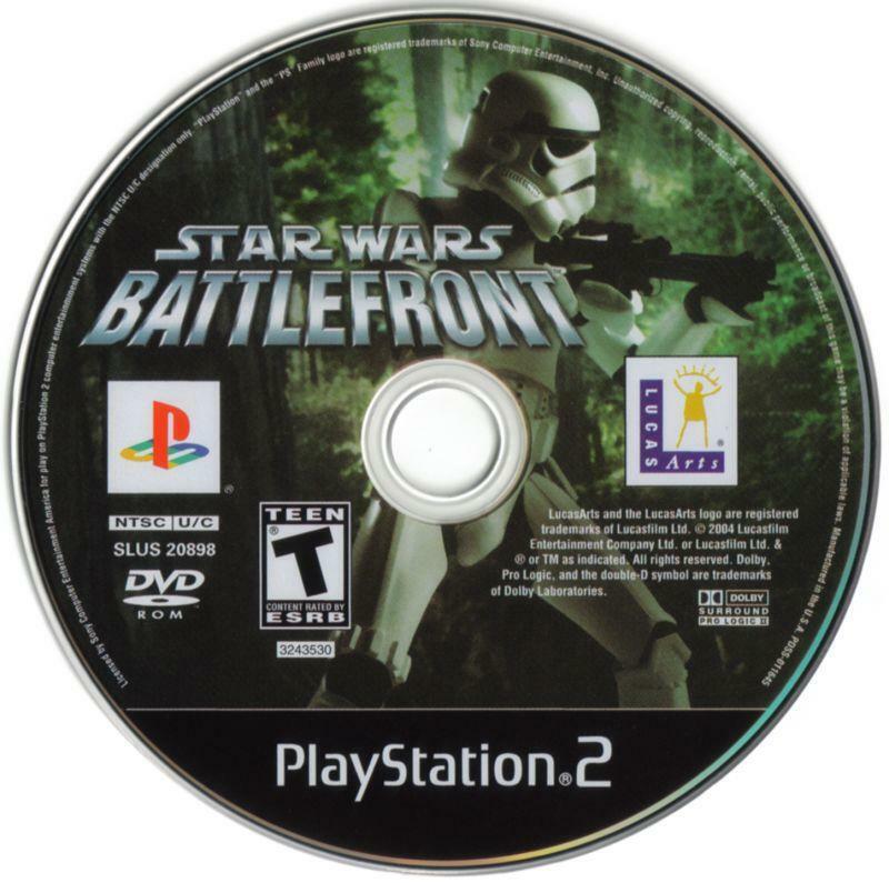 STAR WARS BATTLEFRONT - Playstation 2 (PS2) iso download