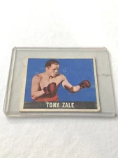 1948 Leaf Boxing #15 Tony Zale Boxing Card