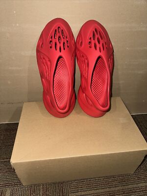 Size 10 - adidas Yeezy Foam Runner Vermillion 195733049409| eBay