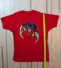 Vintage RARE 1986 WOLVERINE Marvel T-Shirt Comic FRANK MILLER AOP X-Men Deadpool