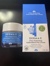Derma E Ultra Hydrating Antioxidant Day Cream ~ New In Box