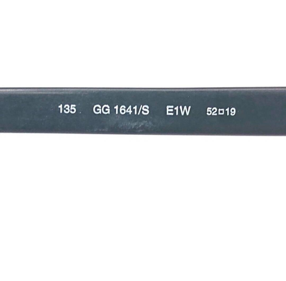 GUCCI GG 1641 S Sunglasses Black Men | eBay