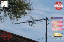 Directional Yagi TV Antenna 300 Mile for 4K Free OTA & Digital Channels
