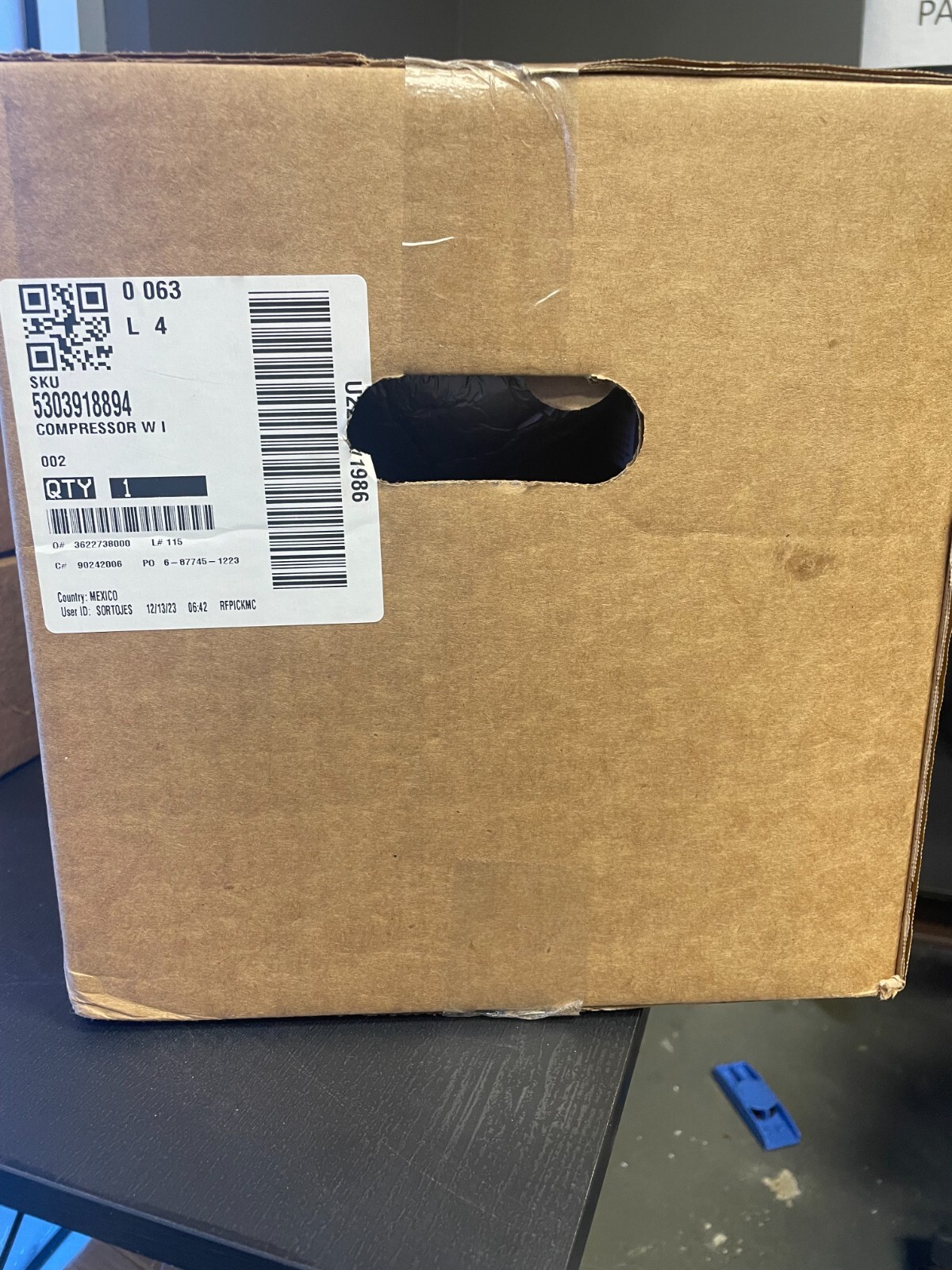 New OEM Frigidaire 5303918894 Refrigerator Compressor