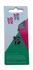 LONDON 2012 OLYMPIC MINI MIRROR LOGO PIN BADGE BRAND NEW!