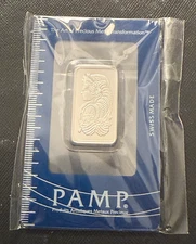 Switzerland 20 gram 0.9995 Platinum Bar Original Sealed PAMP Refinery
